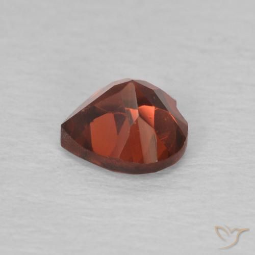 9,17 ctw natürlicher Johannisbeere Rot Pyrop-Granat, Herz, VVS-VS
