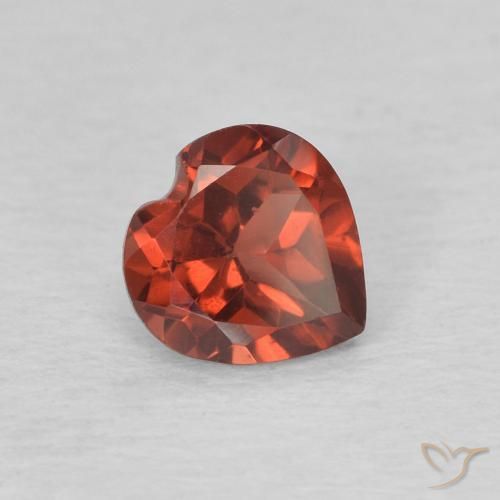 9,17 ctw natürlicher Johannisbeere Rot Pyrop-Granat, Herz, VVS-VS