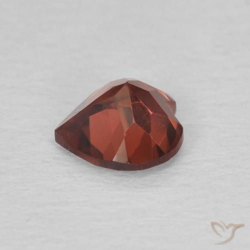 9,17 ctw natürlicher Johannisbeere Rot Pyrop-Granat, Herz, VVS-VS