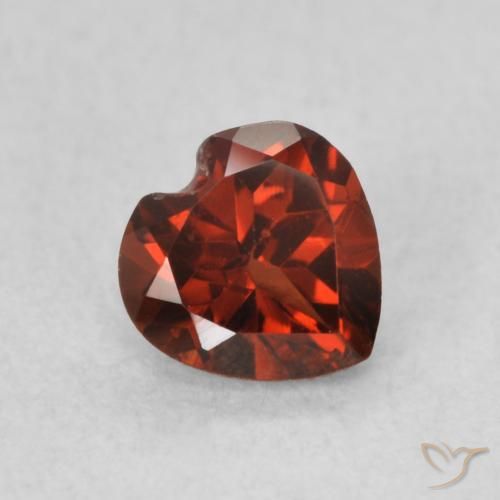9,17 ctw natürlicher Johannisbeere Rot Pyrop-Granat, Herz, VS