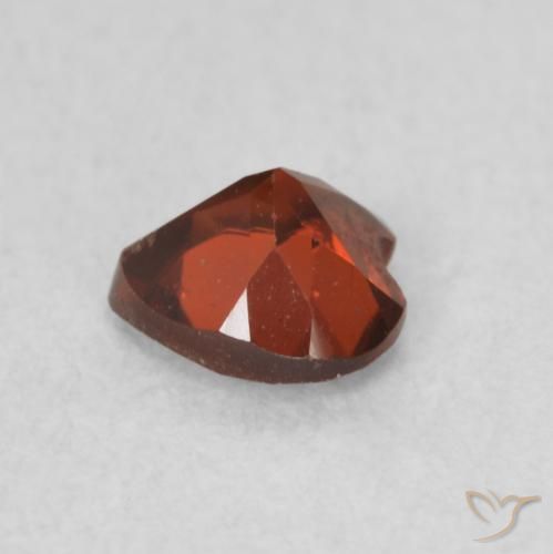 9,17 ctw natürlicher Johannisbeere Rot Pyrop-Granat, Herz, VS
