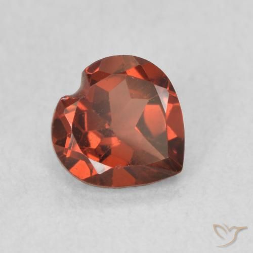 9,17 ctw natürlicher Medium Dark-Red Pyrop-Granat, Herz, VS