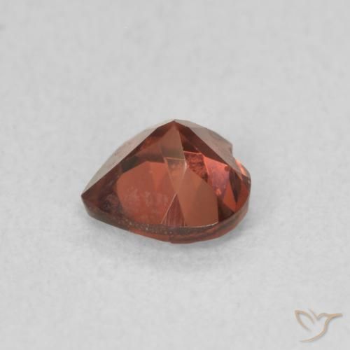 9,17 ctw natürlicher Medium Dark-Red Pyrop-Granat, Herz, VS