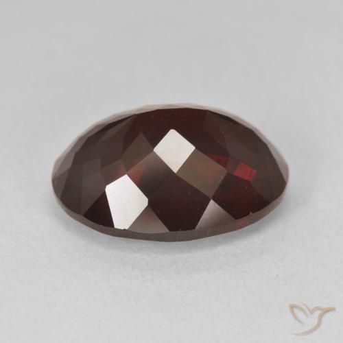 9,17 ctw natürlicher Schwärzlich Rot Pyrop-Granat, Oval, VS-SI