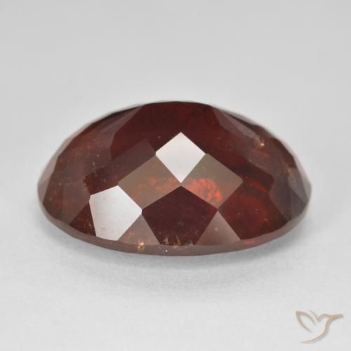 9,17 ctw natürlicher Sangria Rot Pyrop-Granat, Oval, VS-SI