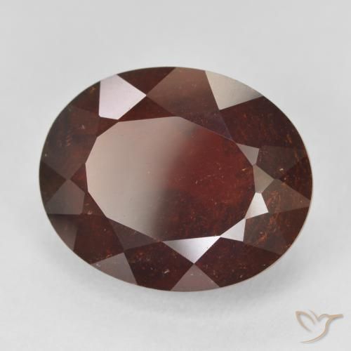 9,17 ctw natürlicher tiefrot Pyrop-Granat, Oval, VS-SI
