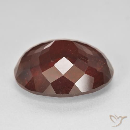 9,17 ctw natürlicher tiefrot Pyrop-Granat, Oval, VS-SI