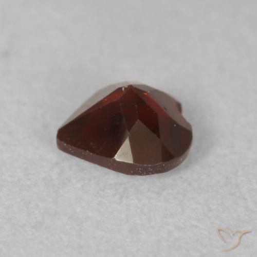 9,17 ctw natürlicher tiefrot Pyrop-Granat, Herz, VS