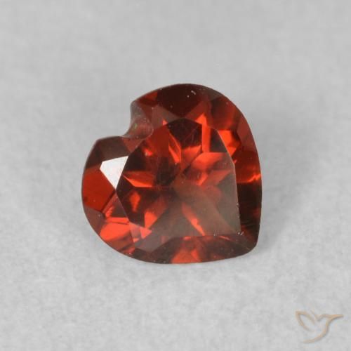 9,17 ctw natürlicher Johannisbeere Rot Pyrop-Granat, Herz, VS
