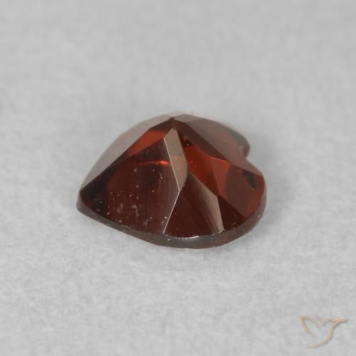9,17 ctw natürlicher Johannisbeere Rot Pyrop-Granat, Herz, VS