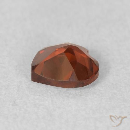 9,17 ctw natürlicher Medium Dark-Red Pyrop-Granat, Herz, VVS-VS