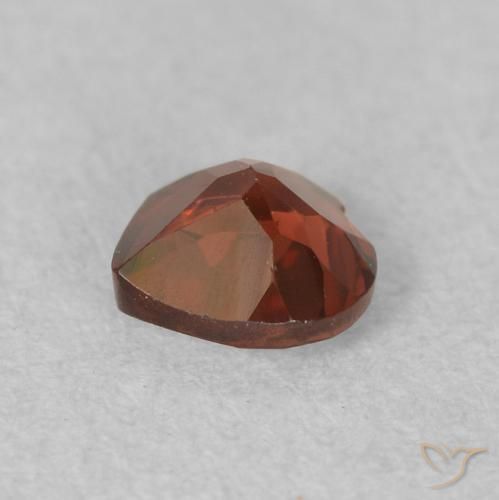 9,17 ctw natürlicher Medium Dark-Red Pyrop-Granat, Herz, VVS-VS