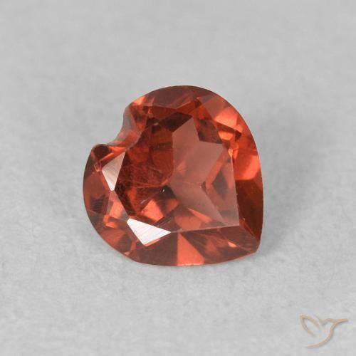 9,17 ctw natürlicher Johannisbeere Rot Pyrop-Granat, Herz, VVS-VS