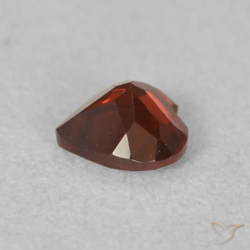 9,17 ctw natürlicher Johannisbeere Rot Pyrop-Granat, Herz, VVS-VS