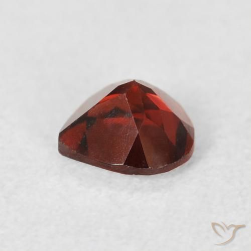 9,17 ctw natürlicher Hellrot Pyrop-Granat, Birnenform, VS