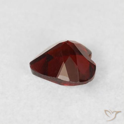 9,17 ctw natürlicher Johannisbeere Rot Pyrop-Granat, Herz, VS