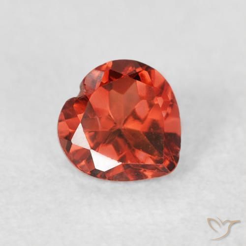 9,17 ctw natürlicher Johannisbeere Rot Pyrop-Granat, Herz, VS