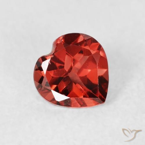 9,17 ctw natürlicher Johannisbeere Rot Pyrop-Granat, Herz, VS