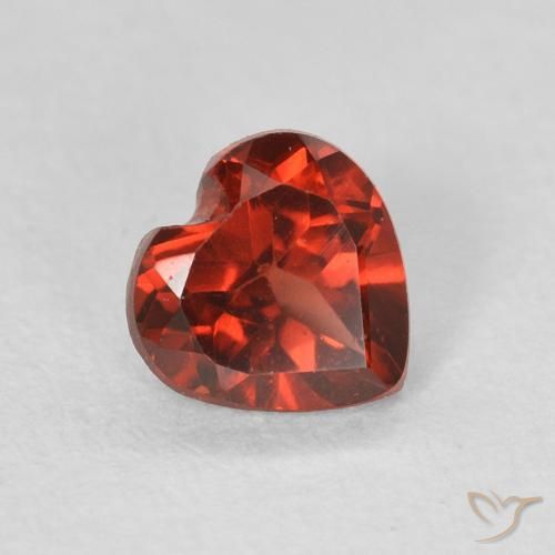 9,17 ctw natürlicher Johannisbeere Rot Pyrop-Granat, Herz, VS