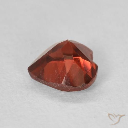 9,17 ctw natürlicher Johannisbeere Rot Pyrop-Granat, Herz, VS