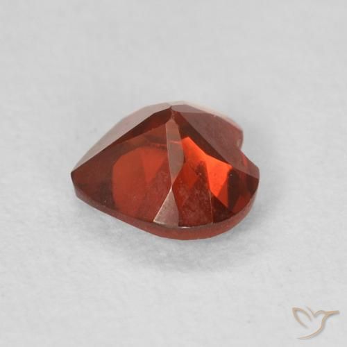9,17 ctw natürlicher Johannisbeere Rot Pyrop-Granat, Herz, VS