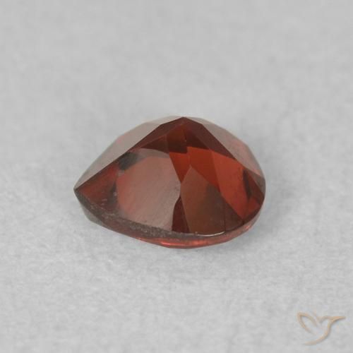 9,17 ctw natürlicher Johannisbeere Rot Pyrop-Granat, Birnenform, VVS-VS