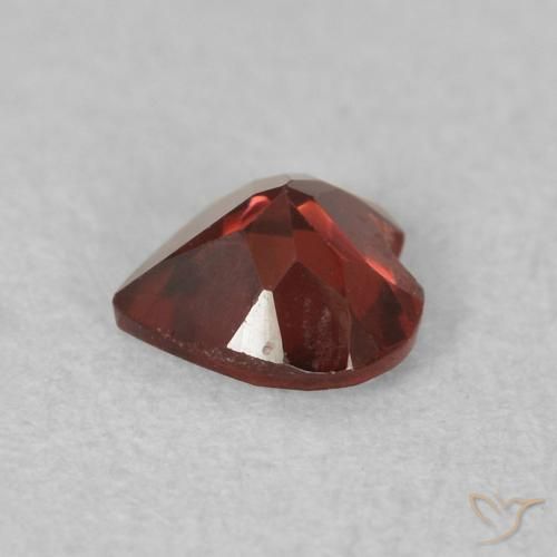 9,17 ctw natürlicher Johannisbeere Rot Pyrop-Granat, Herz, VVS-VS