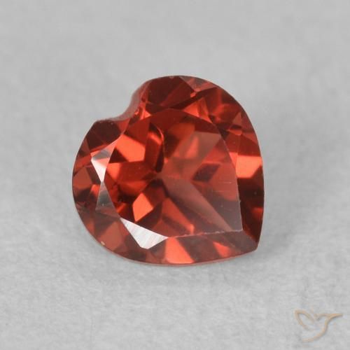 9,17 ctw natürlicher Johannisbeere Rot Pyrop-Granat, Herz, VS