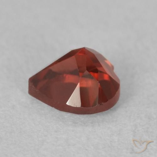 9,17 ctw natürlicher Johannisbeere Rot Pyrop-Granat, Herz, VS