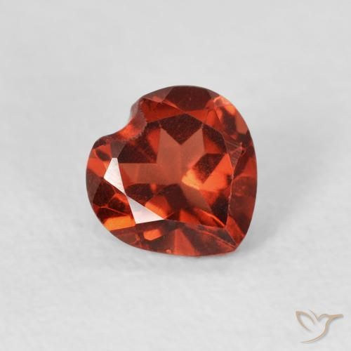 9,17 ctw natürlicher Johannisbeere Rot Pyrop-Granat, Herz, VS