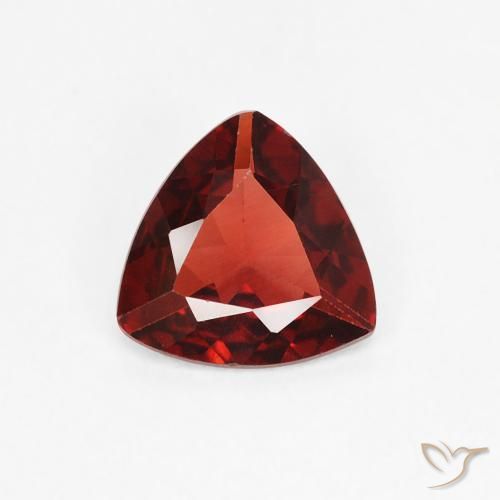 0.67ct Natürlicher Blutrot Pyrop-Granat, Trillion, VVS-VS