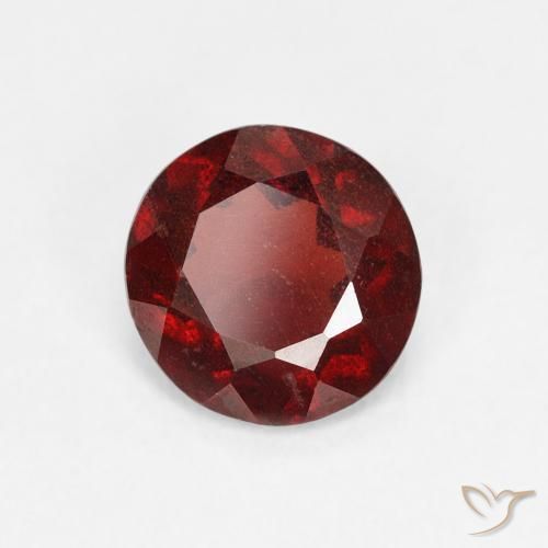 9,17 ctw natürlicher Johannisbeere Rot Pyrop-Granat, Runden, VS