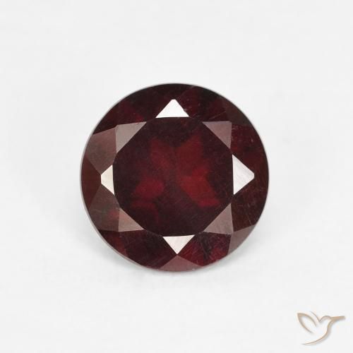 1.49ct Natürlicher Sangria Rot Pyrop-Granat, Runden, VS