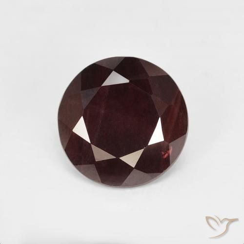 1.63ct Natürlicher tiefrot Pyrop-Granat, Runden, VS