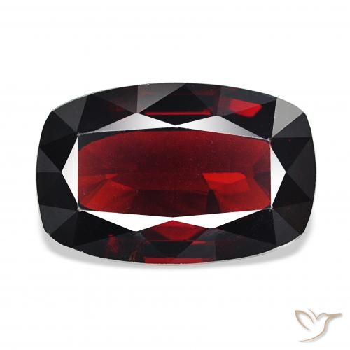 17.02ct tiefrot Pyrop-Granat, Kissen, VS