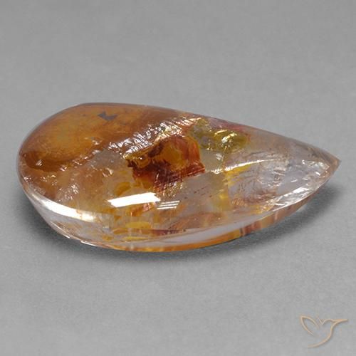 9,17 ctw natürlicher Mehrfarbig Quarz mit Markasit, Fantasie, Transparent