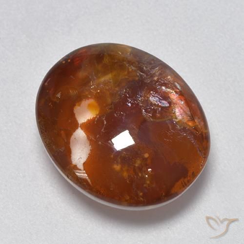 7.19ct Natürlicher Mehrfarbig Quarz mit Markasit, Oval, Transparent