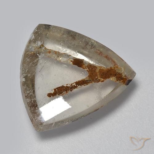 9,17 ctw natürlicher Mehrfarbig Quarz mit Markasit, Trillion, Transparent