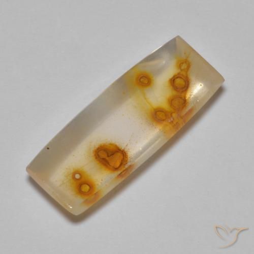 9,17 ctw natürlicher Mehrfarbig Quarz mit Markasit, Baguette, Transparent