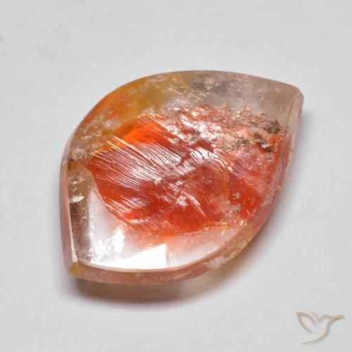 9,17 ctw natürlicher Mehrfarbig Quarz mit Markasit, Fantasie, Transparent