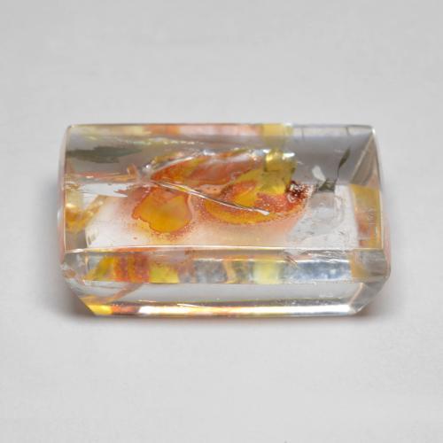 9,17 ctw natürlicher Mehrfarbig Quarz mit Markasit, Baguette, Transparent