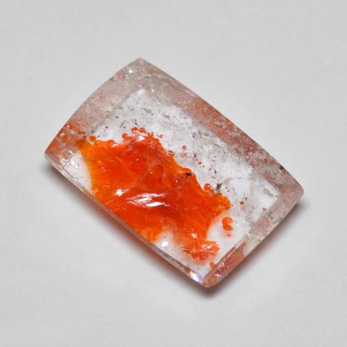 9,17 ctw natürlicher Mehrfarbig Quarz mit Markasit, Baguette, Transparent