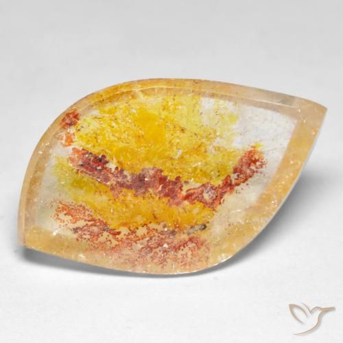 14.09ct Natürlicher Mehrfarbig Quarz mit Markasit, Fantasie, Transparent