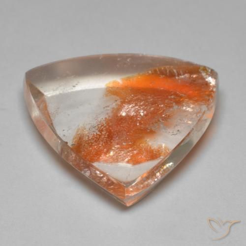 9,17 ctw natürlicher Mehrfarbig Quarz mit Markasit, Trillion, Transparent