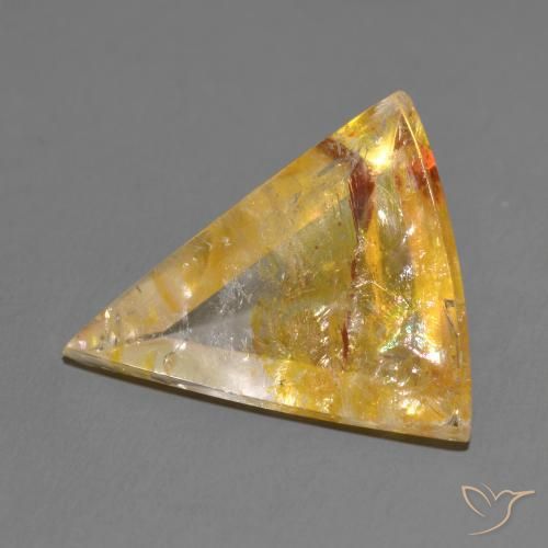 9,17 ctw natürlicher Mehrfarbig Quarz mit Markasit, Trillion, Transparent