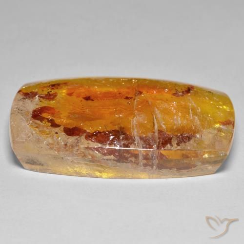 9,17 ctw natürlicher Mehrfarbig Quarz mit Markasit, Kissen, Transparent