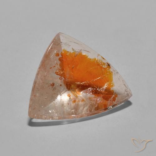 9,17 ctw natürlicher Mehrfarbig Quarz mit Markasit, Trillion, Transparent