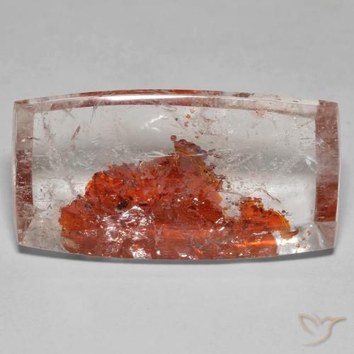 29.59ct Natürlicher Mehrfarbig Quarz mit Markasit, Baguette, Transparent