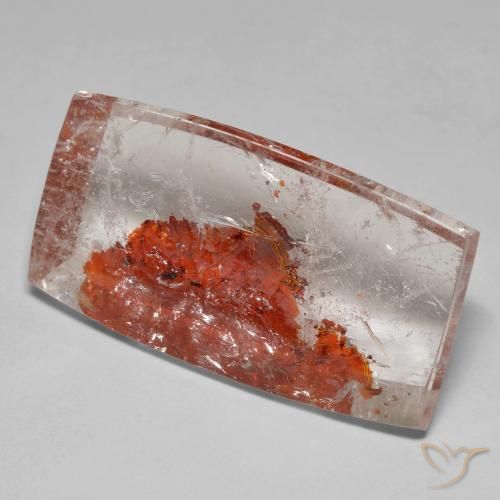 9,17 ctw natürlicher Mehrfarbig Quarz mit Markasit, Baguette, Transparent