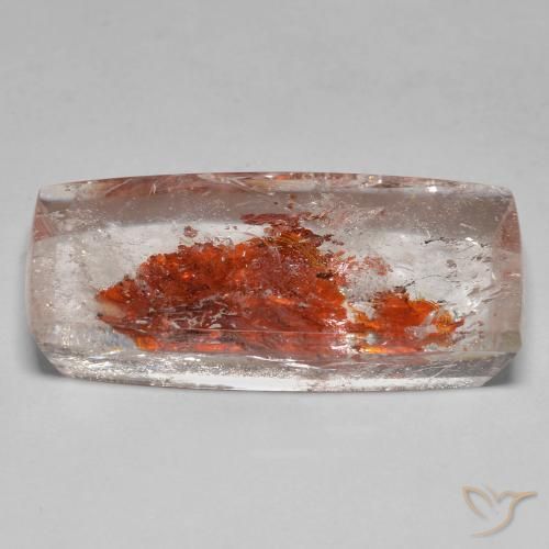 9,17 ctw natürlicher Mehrfarbig Quarz mit Markasit, Baguette, Transparent